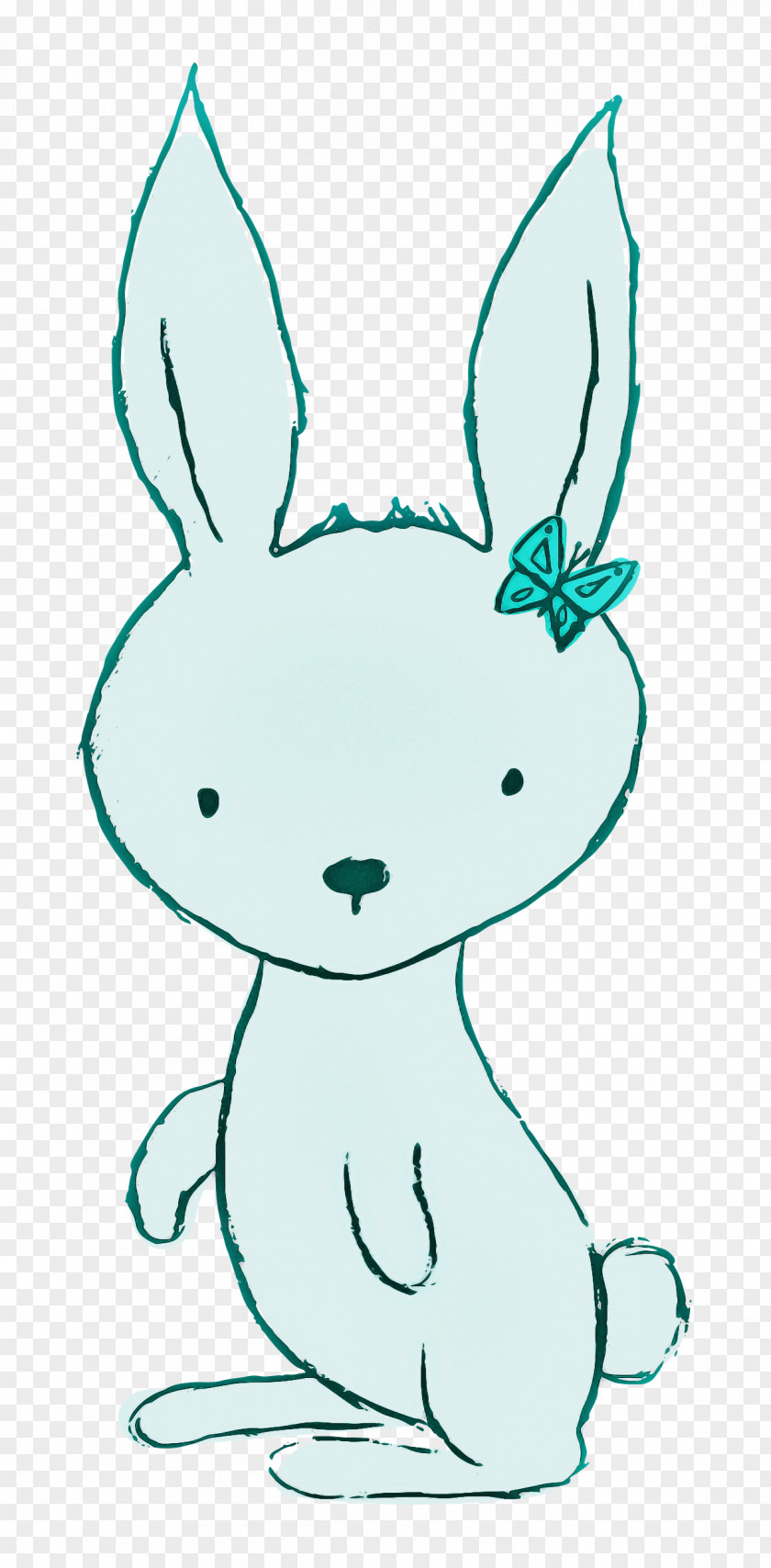 Hares Drawing Line Art Painting PNG