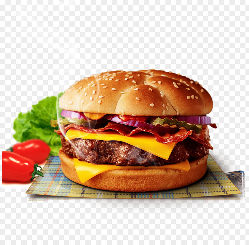 Burger Material Hamburger Angus Cattle Bacon, Egg And Cheese Sandwich Cheeseburger PNG