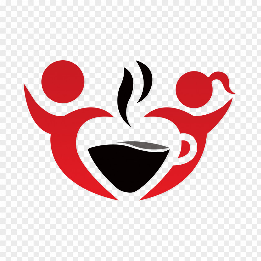 Cheeky Cafe Logo Clip Art PNG