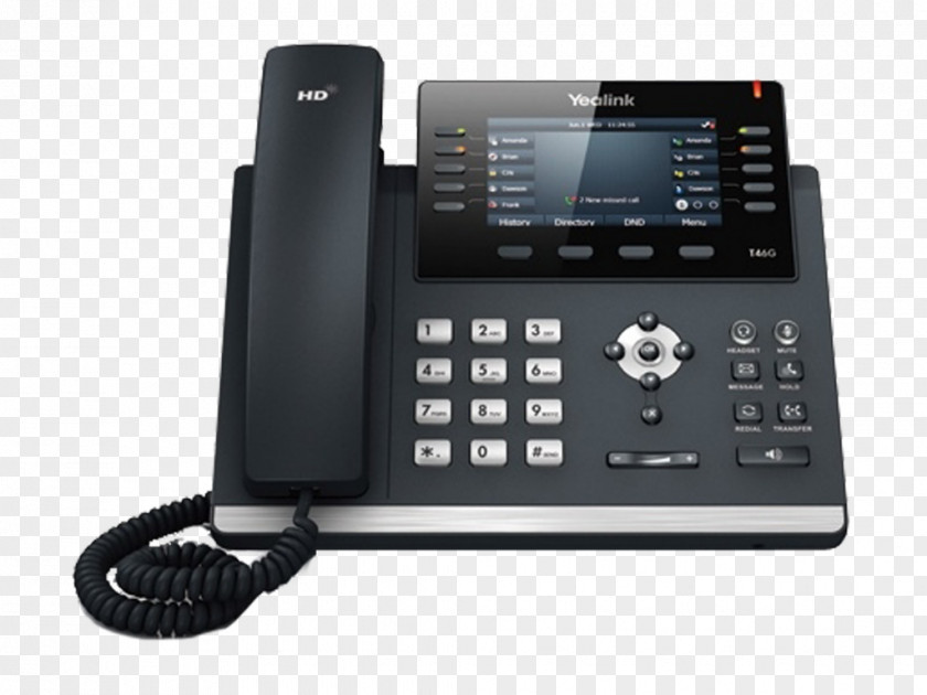 Sip Yealink SIP-T46G VoIP Phone SIP-T23G Voice Over IP Telephone PNG