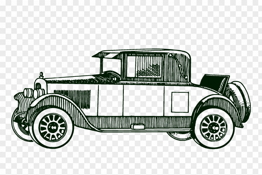 Classic Car Vintage Antique Clip Art PNG