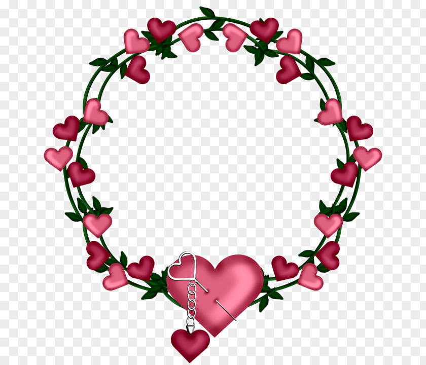 Heart Clip Art Portable Network Graphics Wreath Valentine's Day PNG