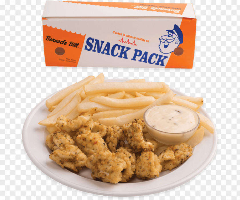Junk Food French Fries Chicken Nugget Fingers Fried Clams PNG