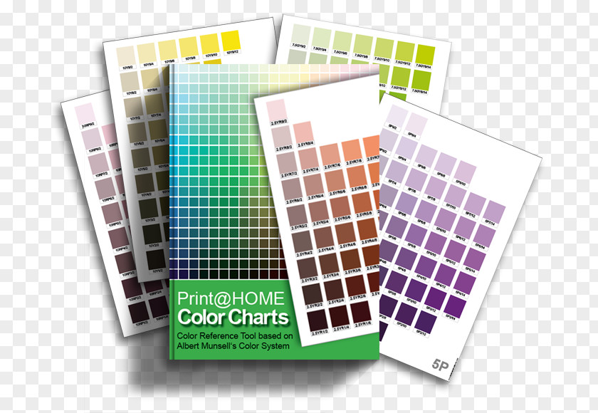 Printing Chart Munsell Color System Natural PNG