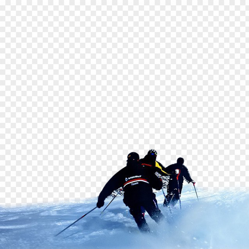 Ski Shennongjia Skiing Pole PNG
