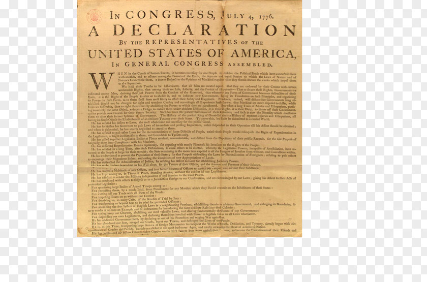 United States Declaration Of Independence American Revolution 0 Thirteen Colonies PNG