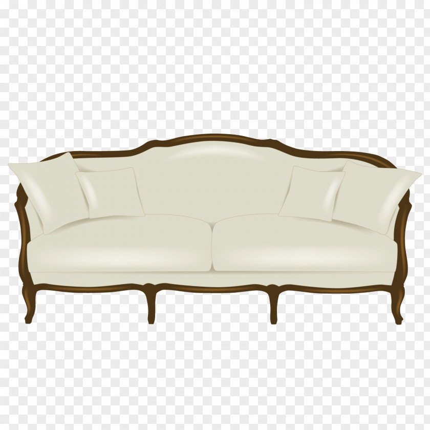 Vector Cortical Sofa Couch Furniture PNG