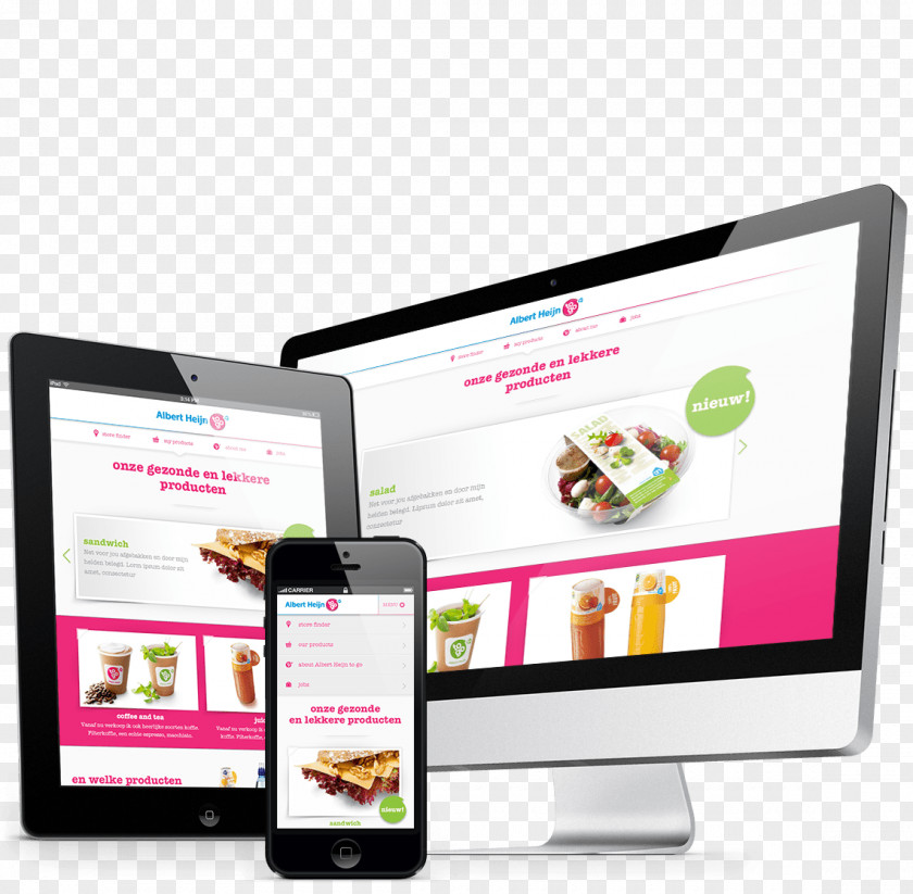 Web Design Website Development Digital Marketing Responsive PNG