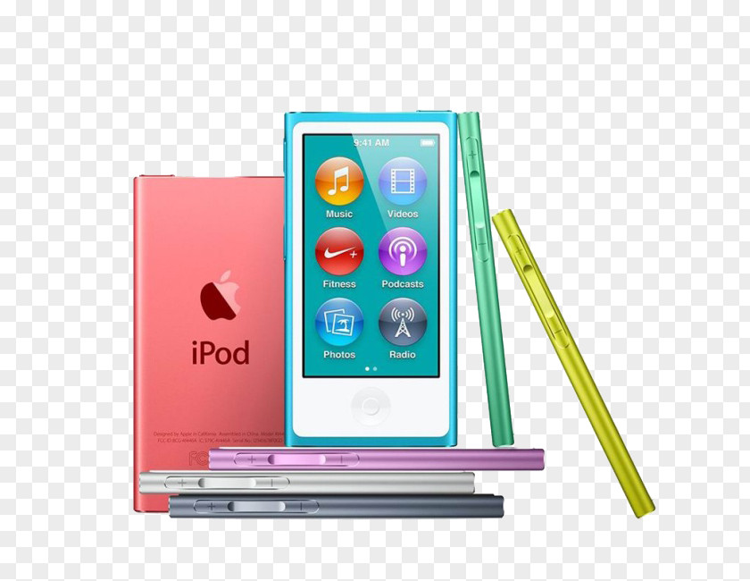 Apple MP4 IPod Touch Nano Portable Media Player Advanced Audio Coding PNG