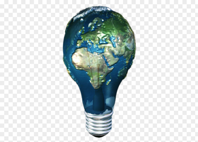 Earth Bulb Incandescent Light PNG