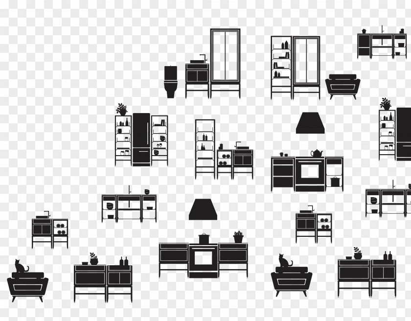 Graphic Design Furniture Product PNG