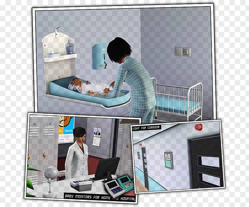 Hospital Room The Sims 3: Generations 2 4 MySims Seasons PNG