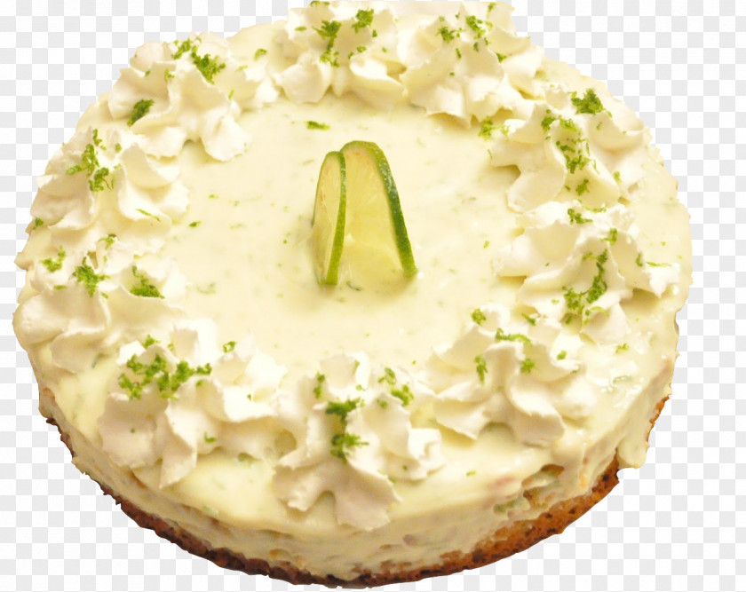 Lime Key Pie Cheesecake Cream Torte PNG