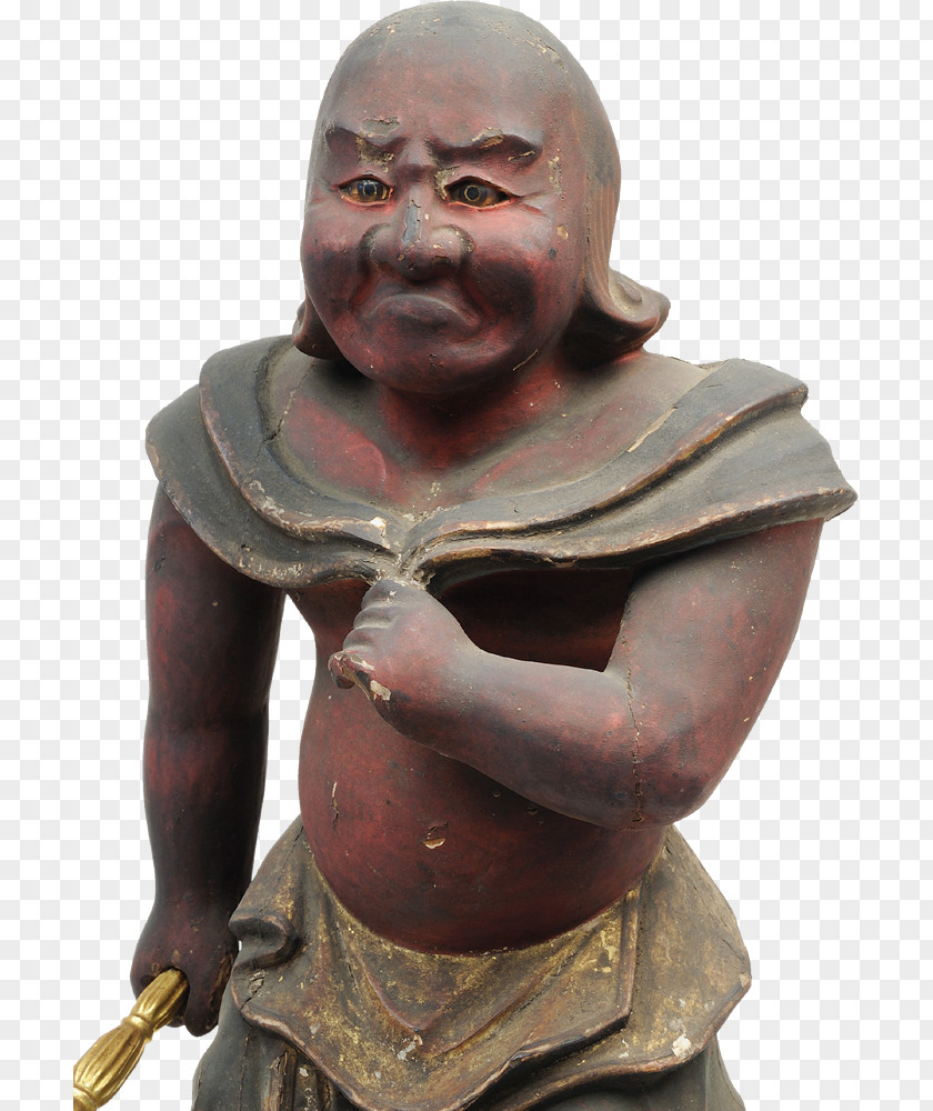 Migi 制多迦童子 Acala Edo Period Wisdom King PNG