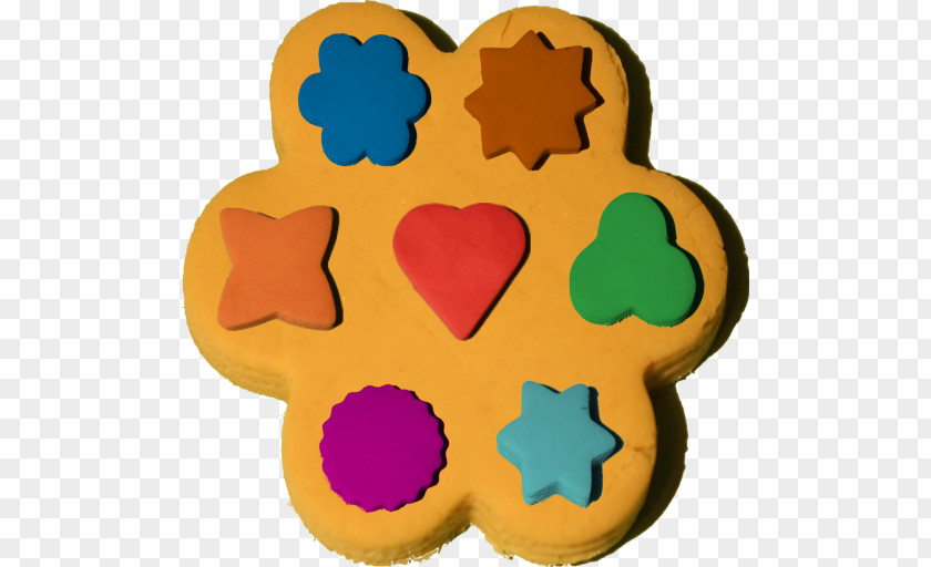 Rainbow Cookie Heart Clip Art PNG