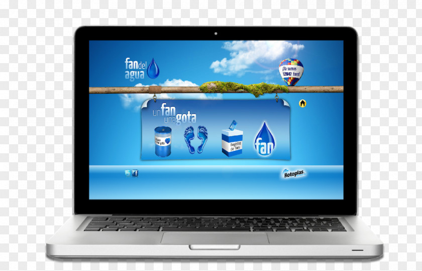Rotoplas Netbook Computer Monitors Sanitation Drinking Water PNG