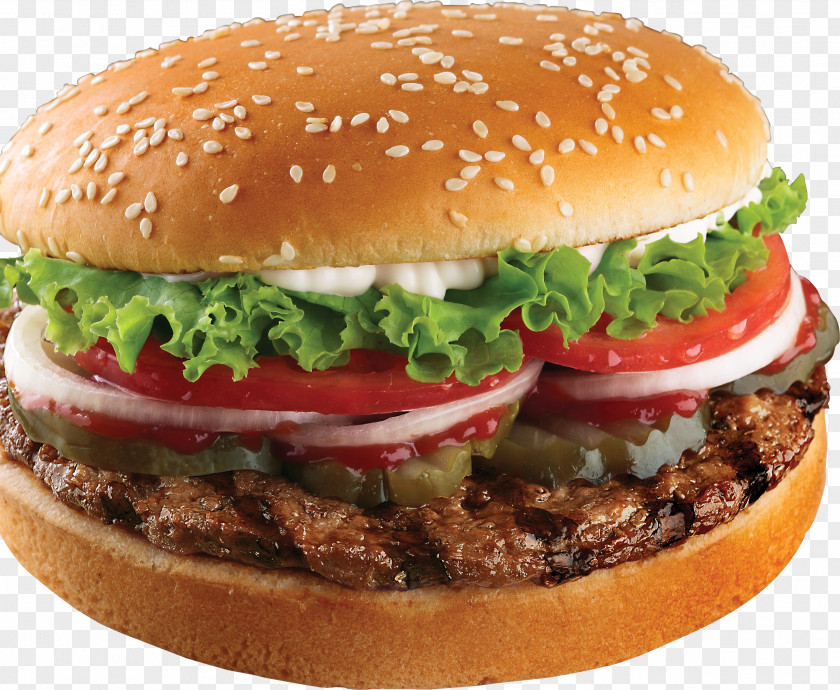 Burger King Hamburger Cheeseburger Whopper Veggie McDonald's Big Mac PNG