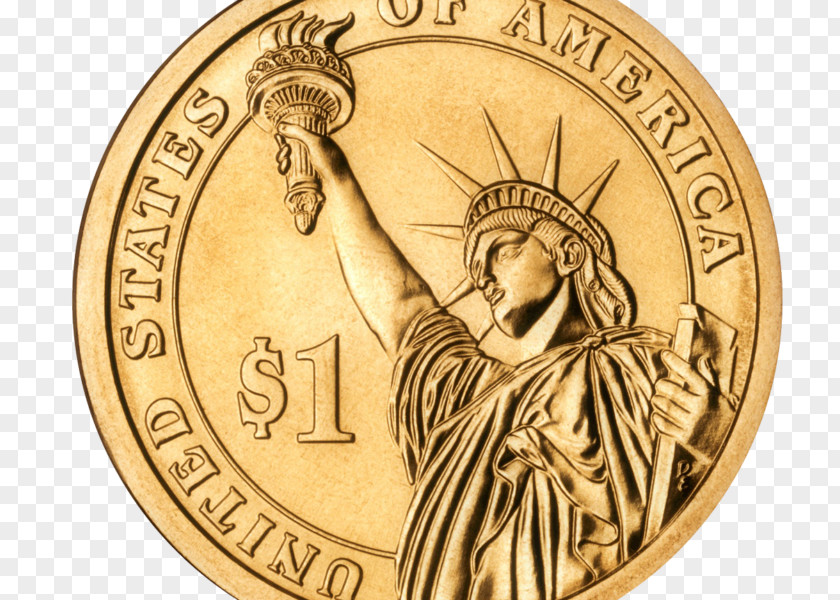 Coin Dollar Presidential $1 Program United States One-dollar Bill PNG