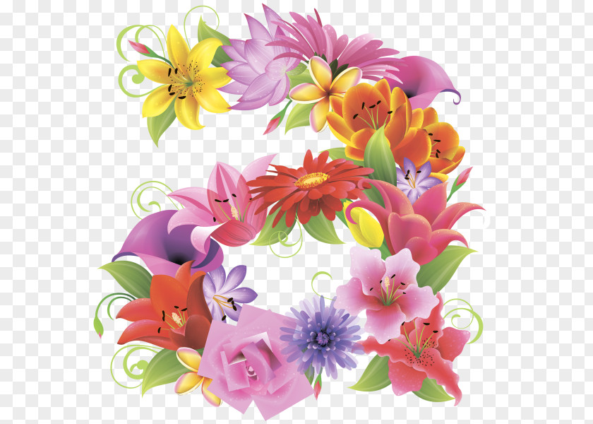 Floral Design Photography Letter Alphabet PNG