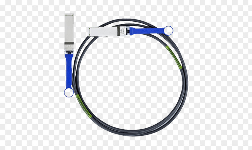 Patch Cable QSFP InfiniBand 10 Gigabit Ethernet Electrical Network Cables PNG