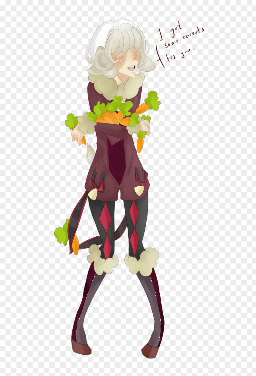 Plant Costume Design Cartoon Figurine PNG