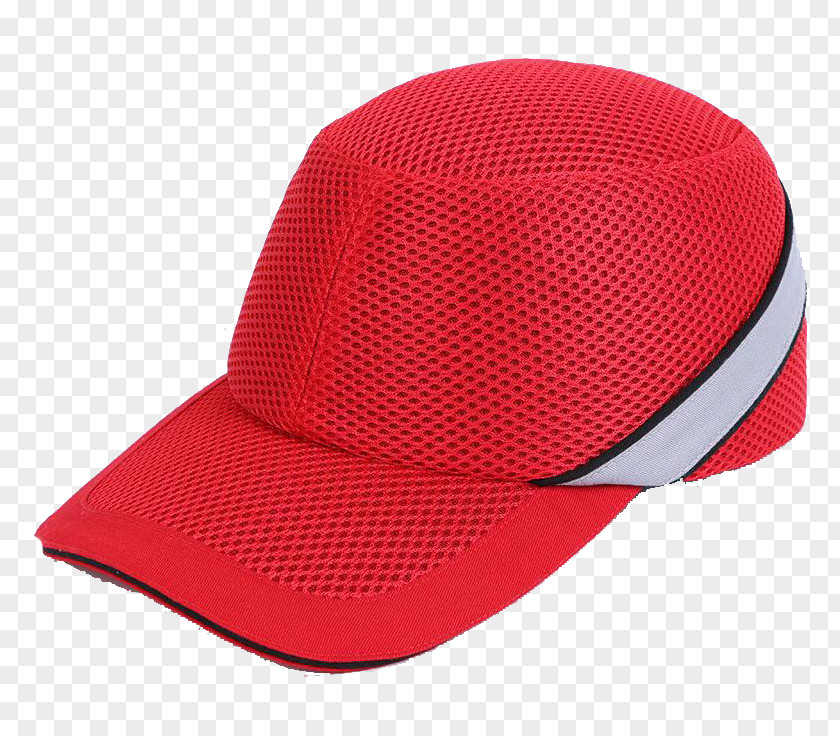 Red Cloth Hat Baseball Cap Textile PNG