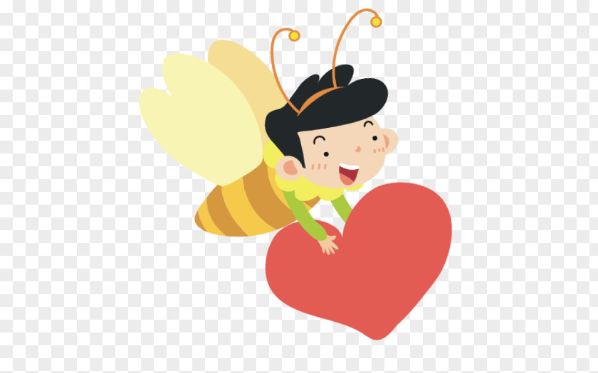 Valentine's Day Activities Insect Fairy Desktop Wallpaper Clip Art PNG