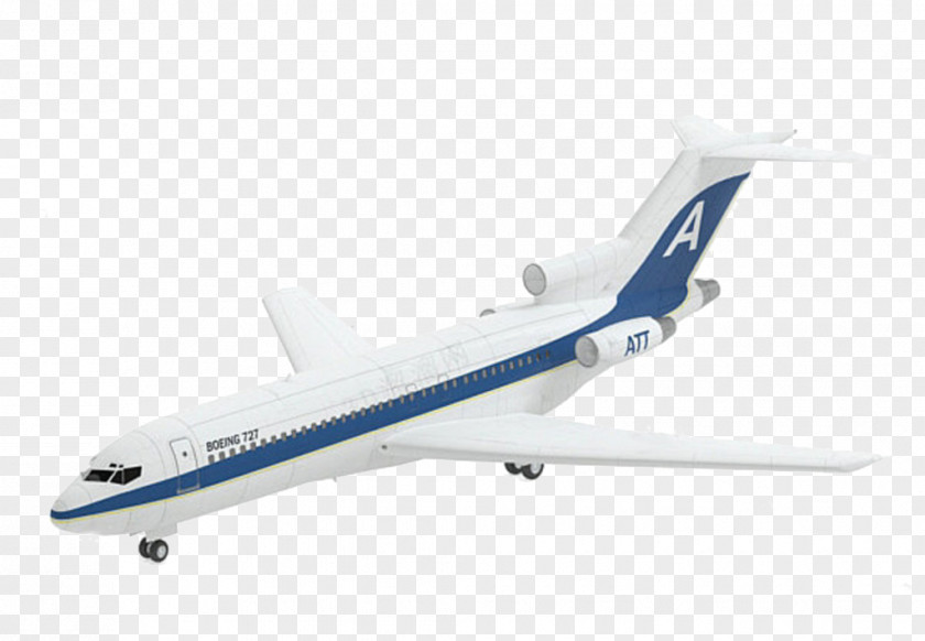White Plane Airplane Narrow-body Aircraft PNG