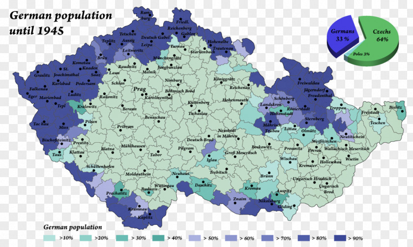 Bohemia Sudetenland Germany Second World War First PNG