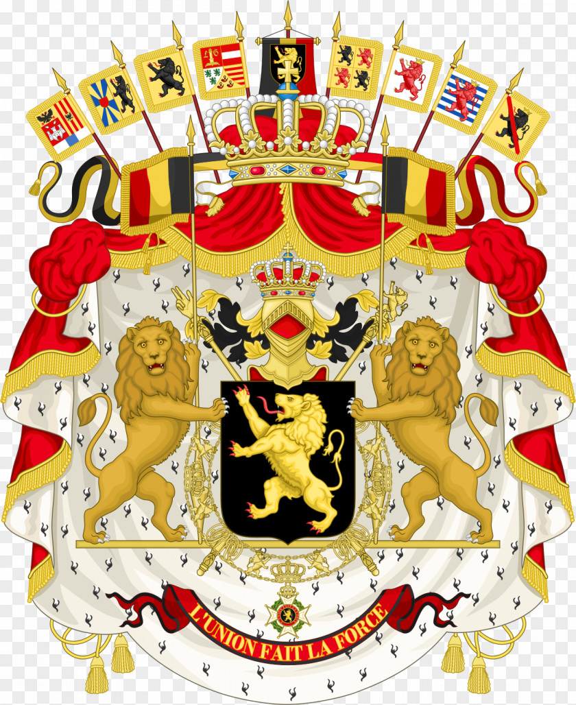 Crest Coat Of Arms Belgium Flag National PNG