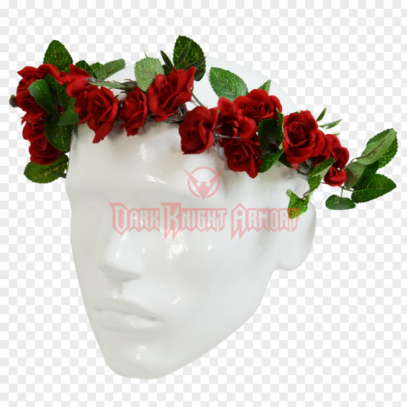Elegant Wreath Cut Flowers Rose Crown PNG