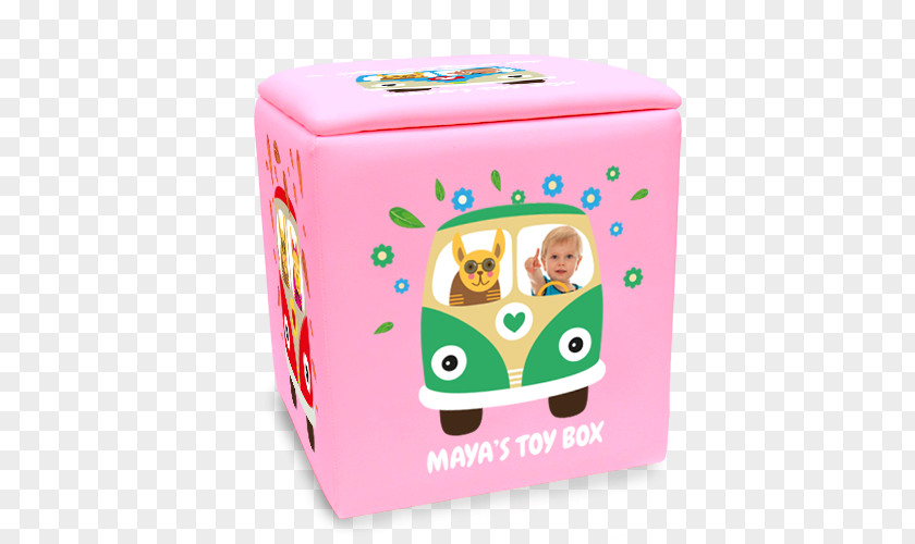 Pink Rectangle Toy PNG