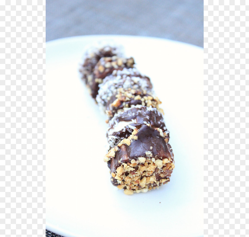 Chocolate Coated Banana Panforte Energy Bar Frozen Dessert Recipe PNG