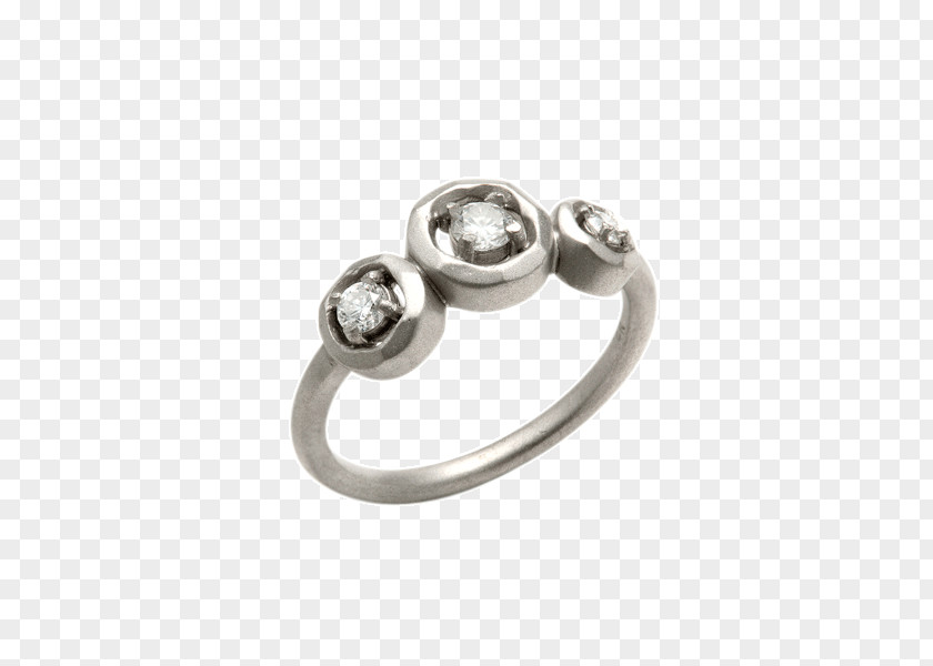 Jewellery Halo 3 Body Ring Silver PNG