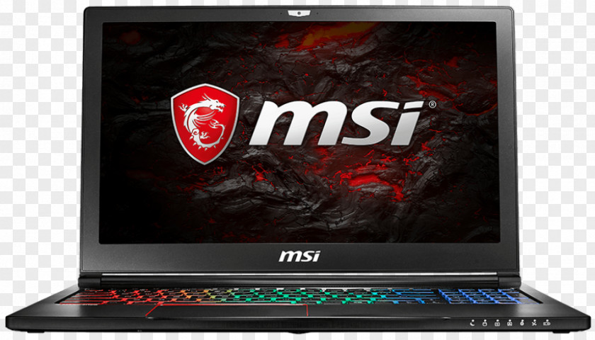 Laptop MSI GS63 Stealth Pro GS63VR 7RF-263FR Intel Core I7 PNG