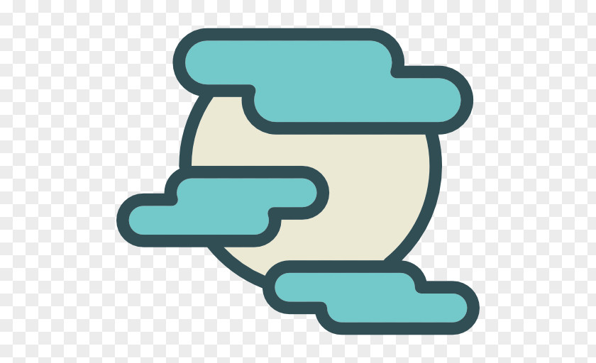 Moon Clouds Icon PNG