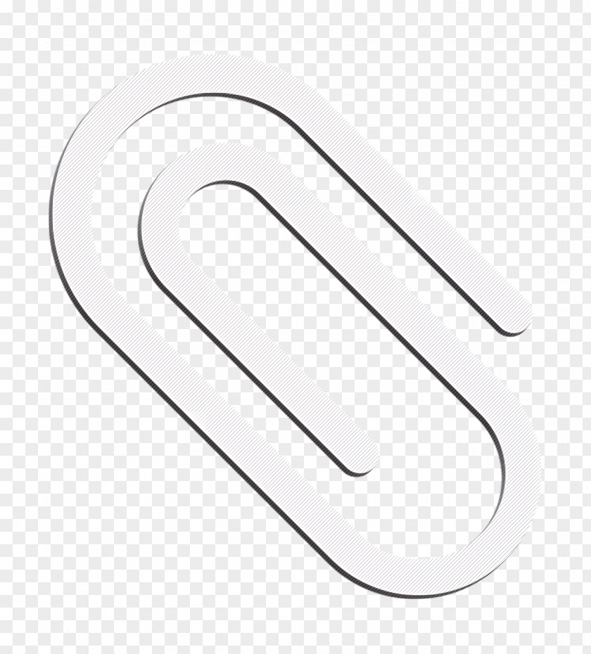 Stationery Icon Paperclip Attach PNG