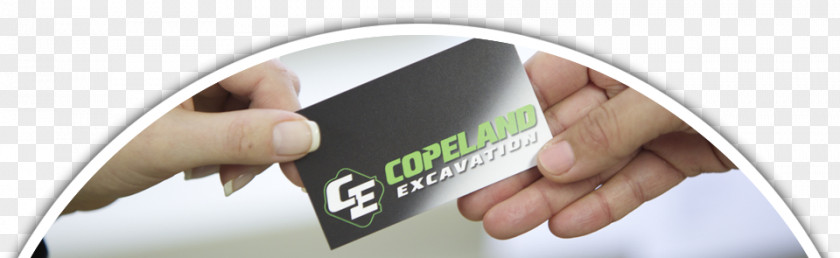 Construction Postcard Copeland Excavation And Company Brand Product Design PNG