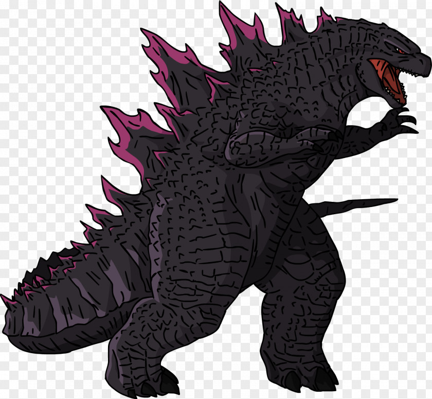 Godzilla Reboot Drawing Fan Art Kaiju PNG