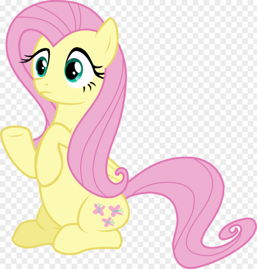 Horse Pony Fluttershy Clip Art Image PNG