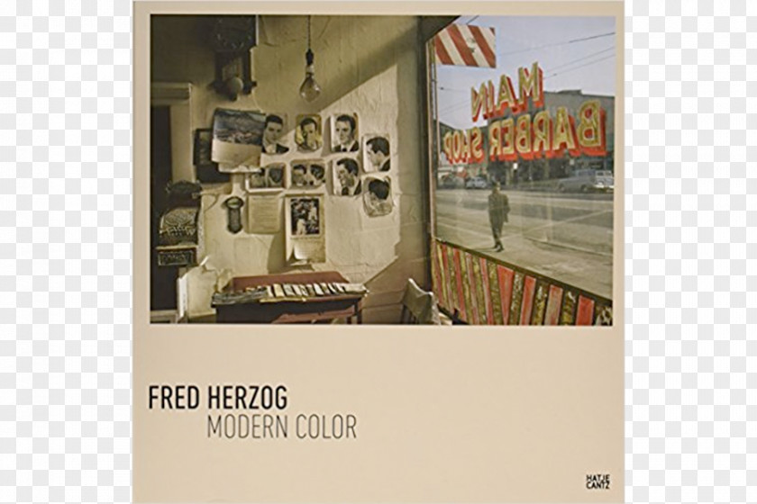 Photographer Fred Herzog: Modern Color Photography Photo-book PNG