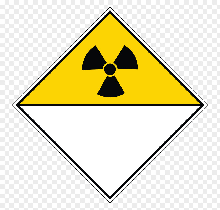 Spontaneously Combustible Materials HAZMAT Class 7 Radioactive Substances Dangerous Goods Label 9 Miscellaneous Sign PNG