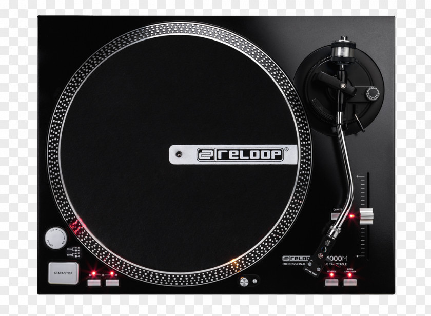 Turntable Phonograph Record Direct-drive Disc Jockey Reloop RP 2000 USB PNG