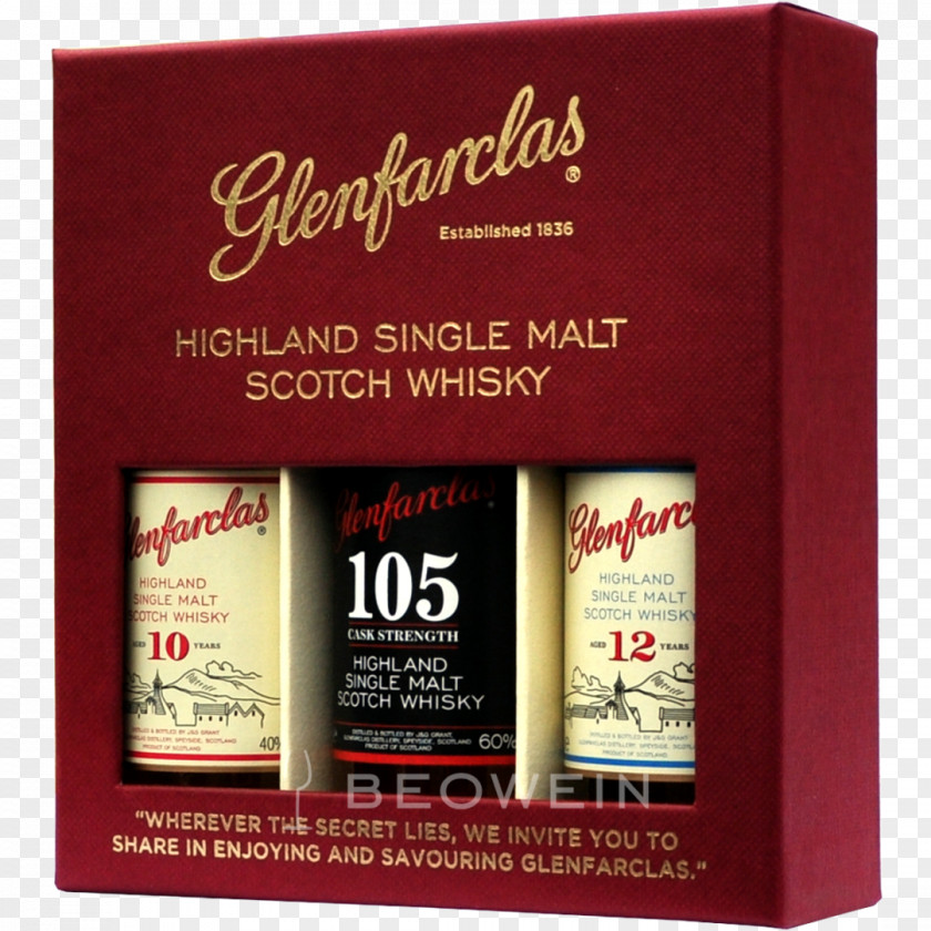 Whiskey Single Malt Scotch Whisky Glenfarclas Distillery PNG