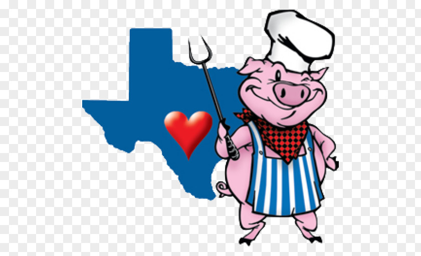 Barbecue Heart Of Texas In Food Clip Art PNG