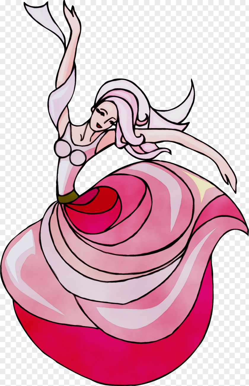 Magenta Plant Pink Clip Art Cartoon Fictional Character PNG