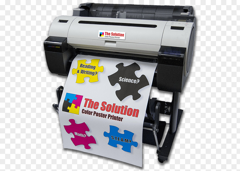 Printer Inkjet Printing Paper Poster Press PNG