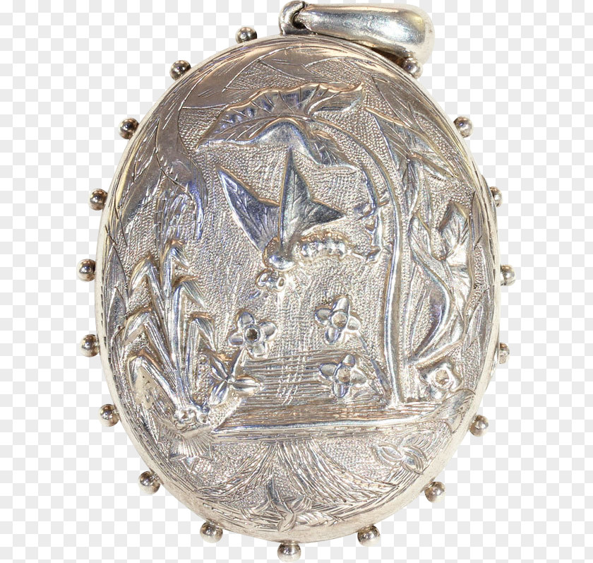 Silver Locket PNG