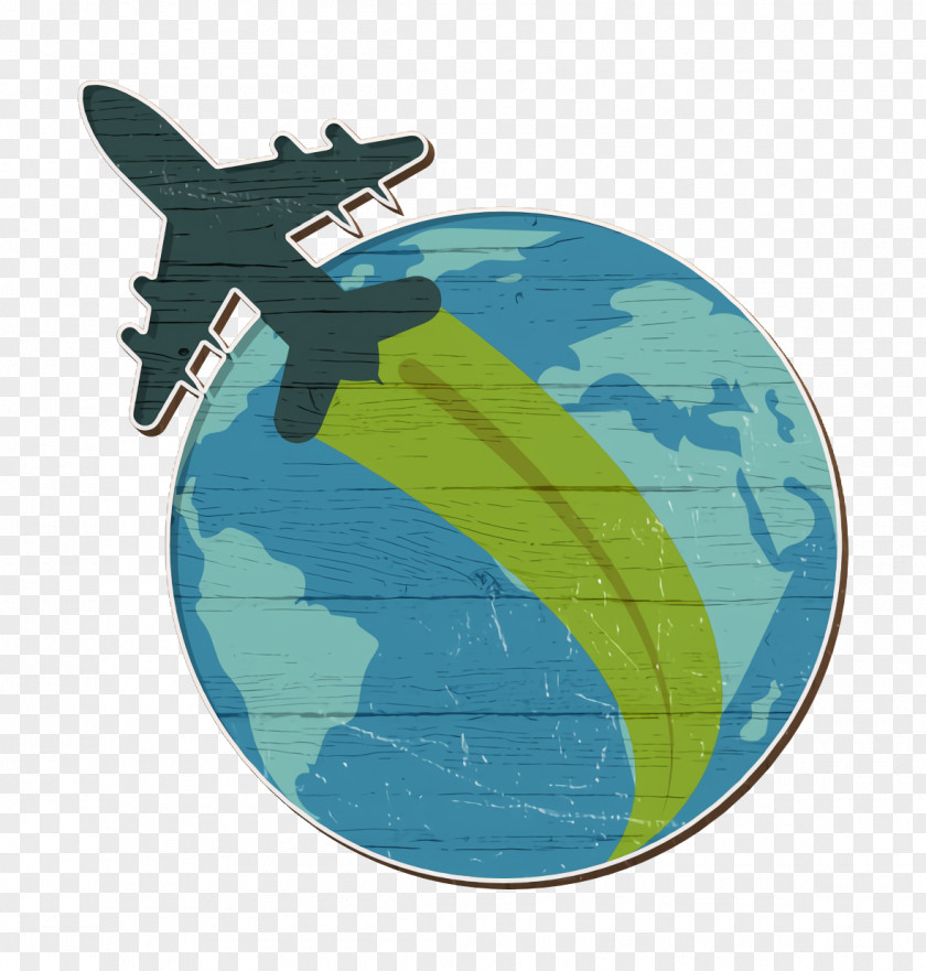 Wing Earth Globe Icon Travel And Places PNG