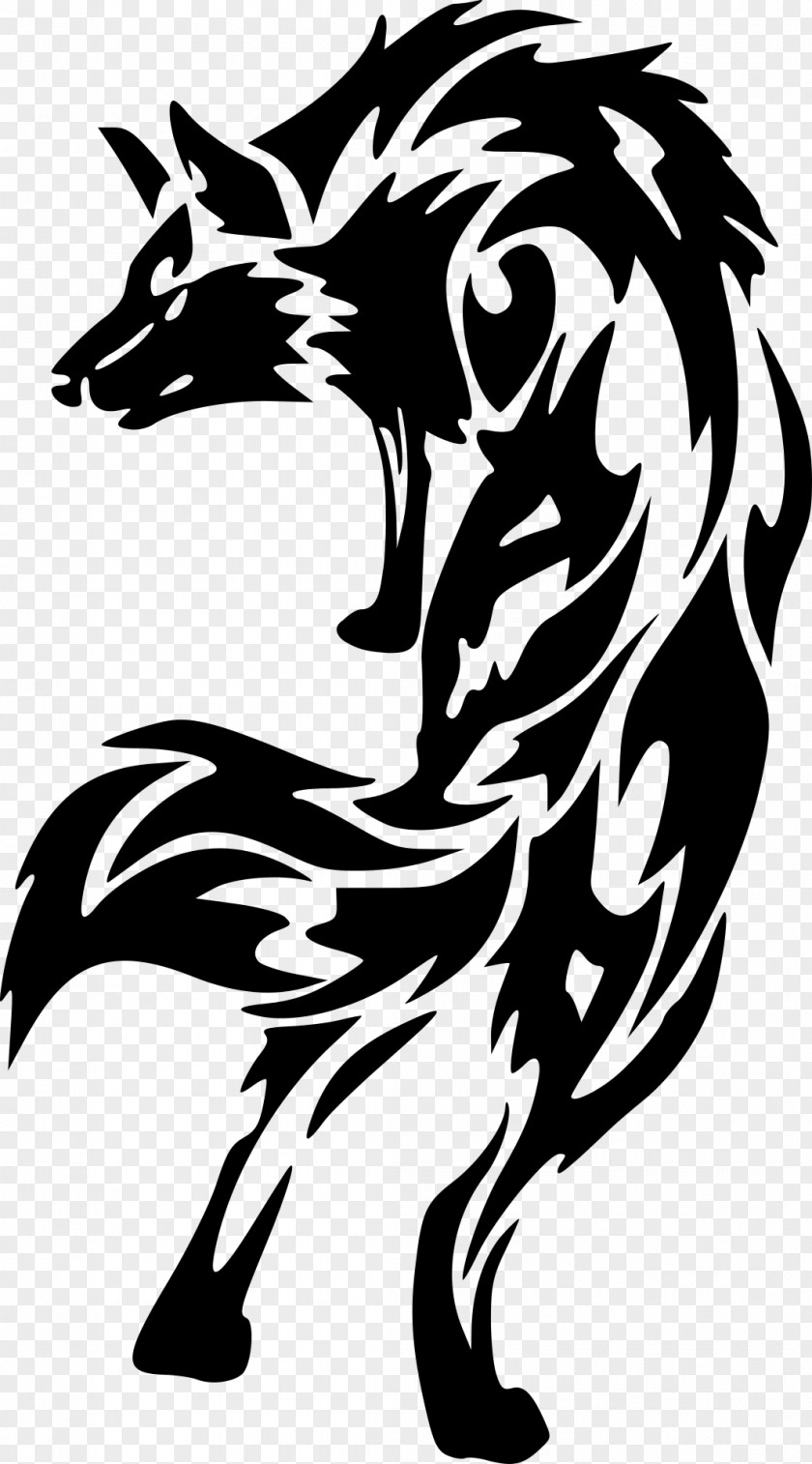 Wolf Tattoo Artist Dog Pack Sleeve PNG